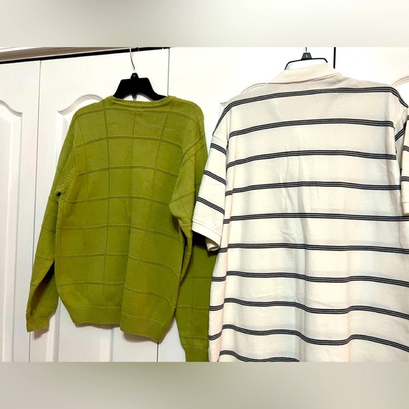 2 Men Model IZOD one Winter Sweater long sleeve ;Small; Polo short sleeve XXL - Picture 3 of 5